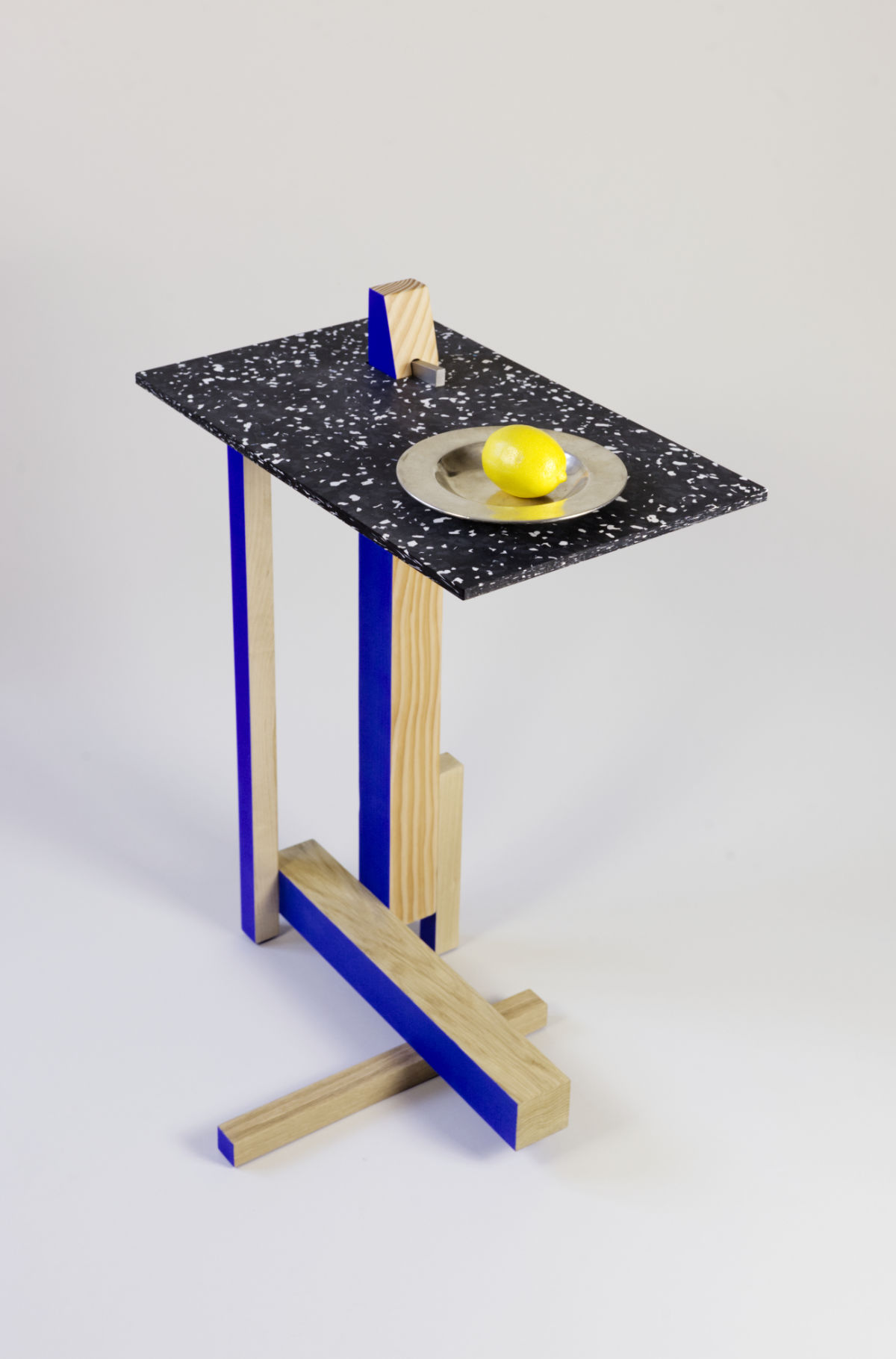 WEDGED SIDE TABLE